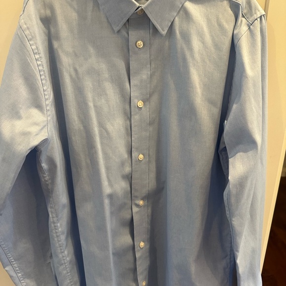 Kids' Solid Button-Up Dress Shirt - Picture 7 of 7